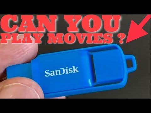 How To Play Movies From A USB Flash Drive On A TV