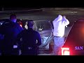 Pursuit Ends In Freeway Crash