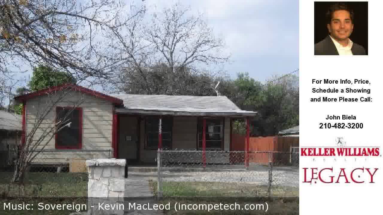 303 S SAN JOAQUIN AVE, San Antonio, TX Presented by John Biela.