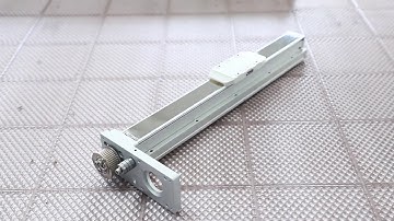High Precision Built in Ball Screw Linear Module Actuator #linearmotion #linearstage #factory