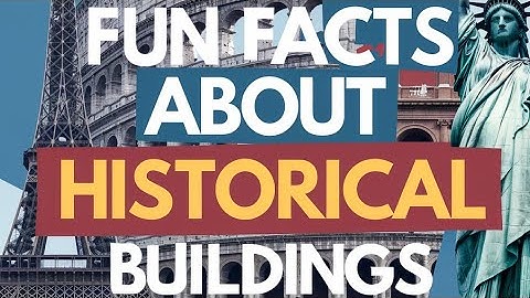 Fun facts 🧐😮about Historical Buildings Didn