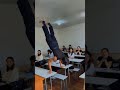Girls' reactions 😎, calisthenics at school💪 #calisthenics #sports #viral #reaction
