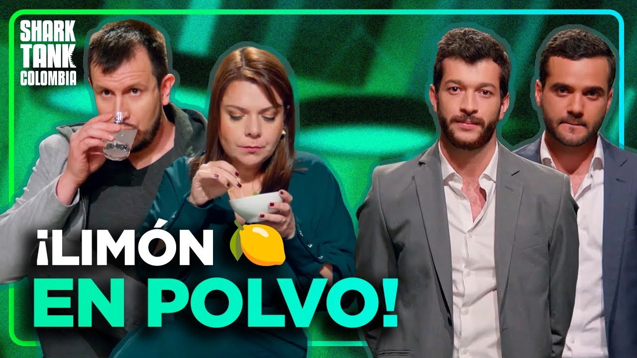 Limón en POLVO que cuesta más que un limón real 🍋 | Shark Tank Colombia