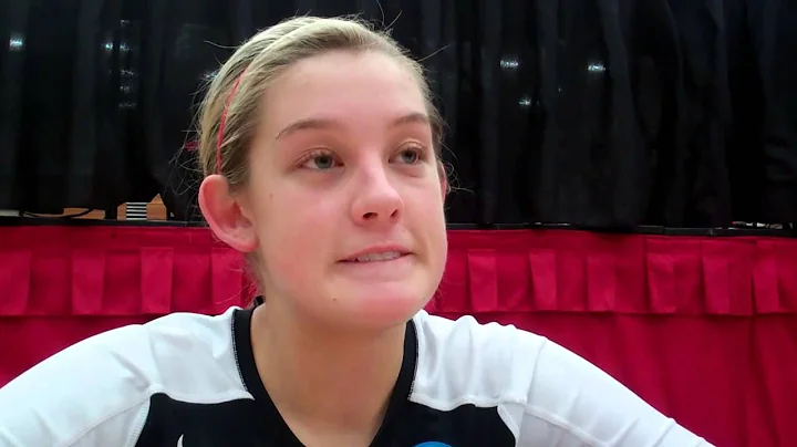 UCM Jennies Volleyball Postgame Interview - Carly Sojka