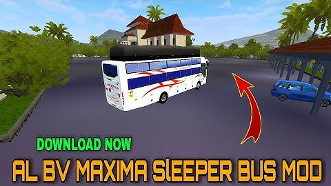 🔴New Ashok leyland BV maxima Sleeper Coach Bus In Bussid ||Sleeper coach bus in bussid