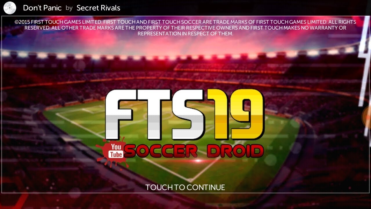 Offline first. First Touch Soccer 19.