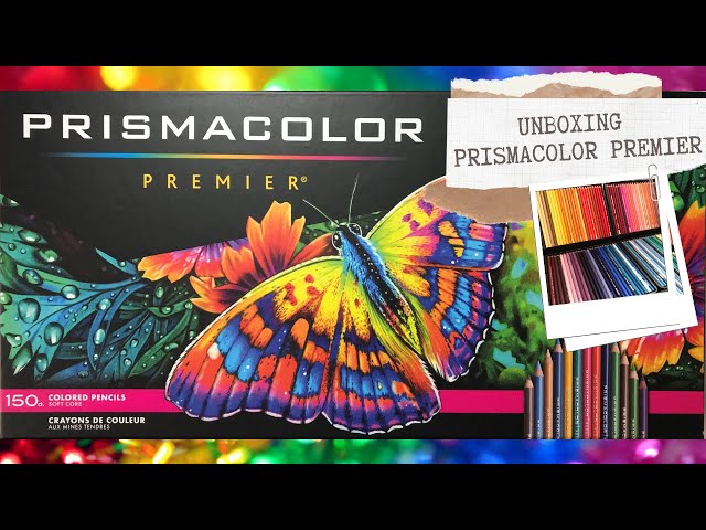 Unboxing and Swatching PRISMACOLOR PREMIER 150 set 