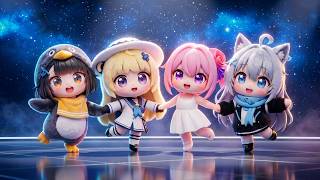 Gugu Gaga, Phoebe Chupi, Doro Doro & Yuki Chan | Cute Dance of the Swans - Gugu Gaga Penguin Special