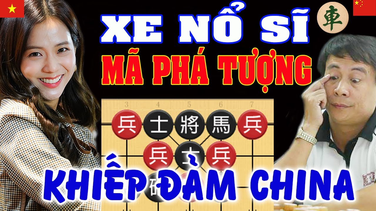 🔴XE NỔ SĨ, MÃ PHÁ TƯỢNG, Ván Cờ Khiếp Đảm cả TQ của GÁI VIỆT ở CHUNG KẾT | [Ly cờ tướng]