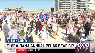 42nd Annual Flora-Bama Polar Bear Dip draws thousands
