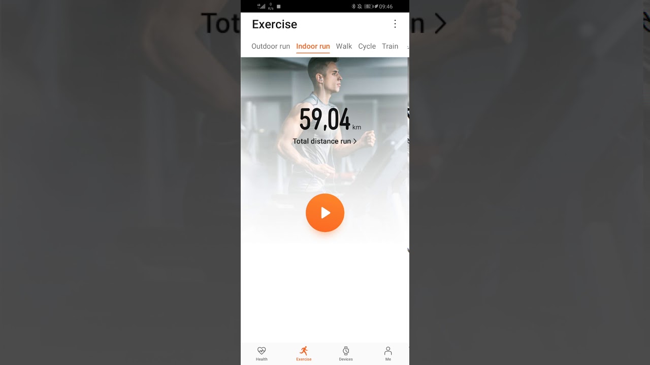 huawei health indoor cycling