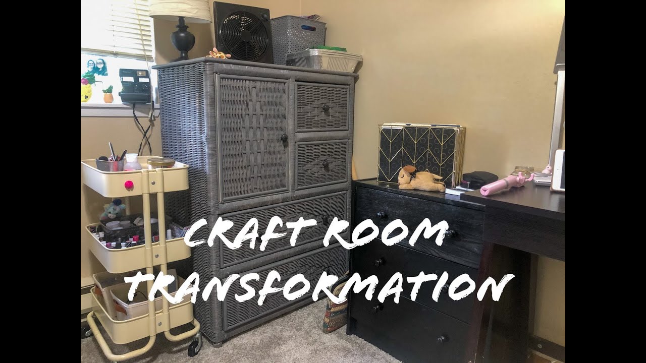 Craft Room Transformation | Haley Nicole