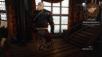 The Witcher 3 - How to walk like a witcher (glitch)
