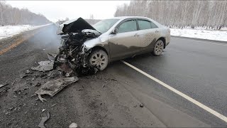 Скания VS Toyota: crash-тест Камри!