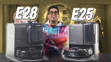 eufy E25 VS E28 ?! Which Hydrojet floor washing Robot Vacuum is BEST for You?