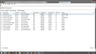 Microsoft Dynamics CRM Editable Grid from Sonoma Partners