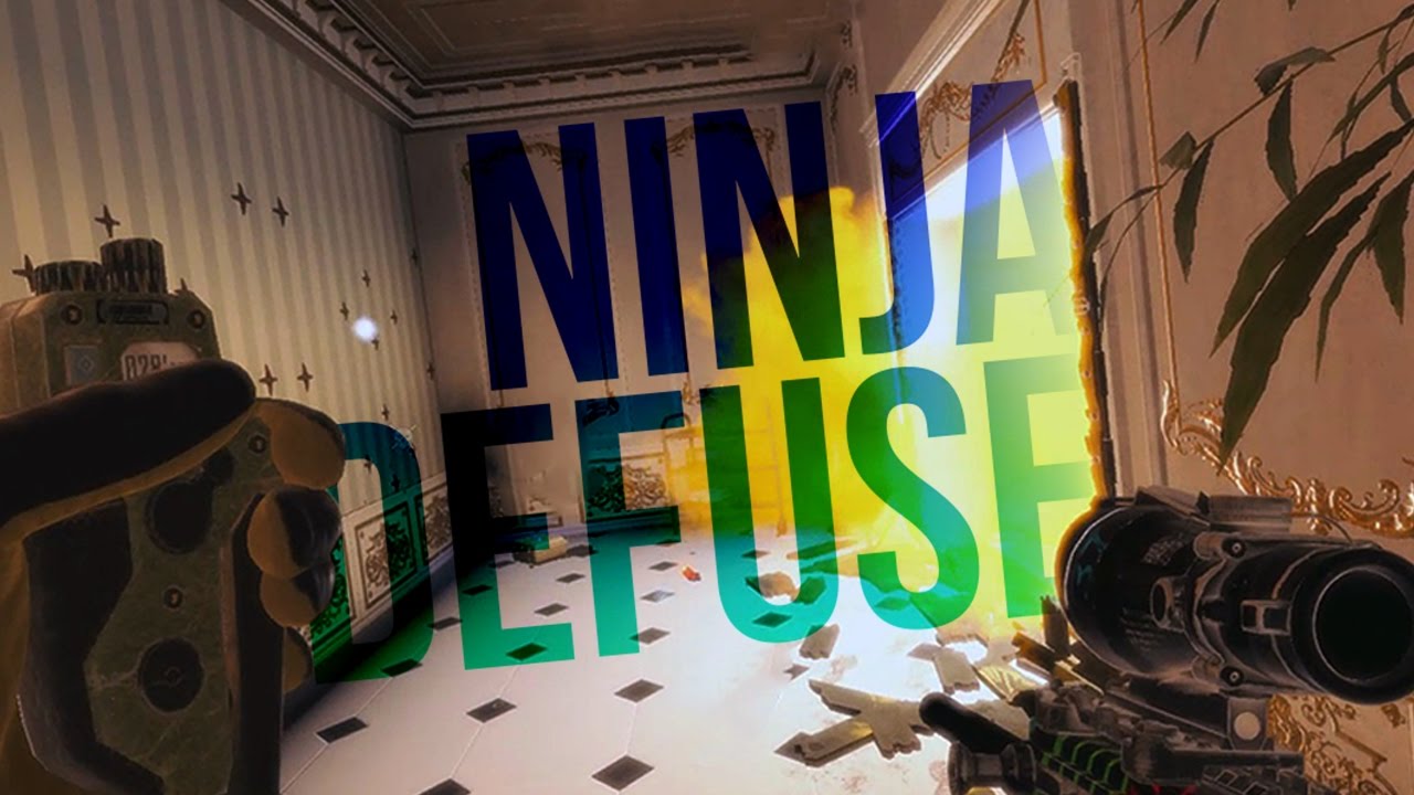 NINJA DEFUSE! - Rainbow Six Siege - YouTube