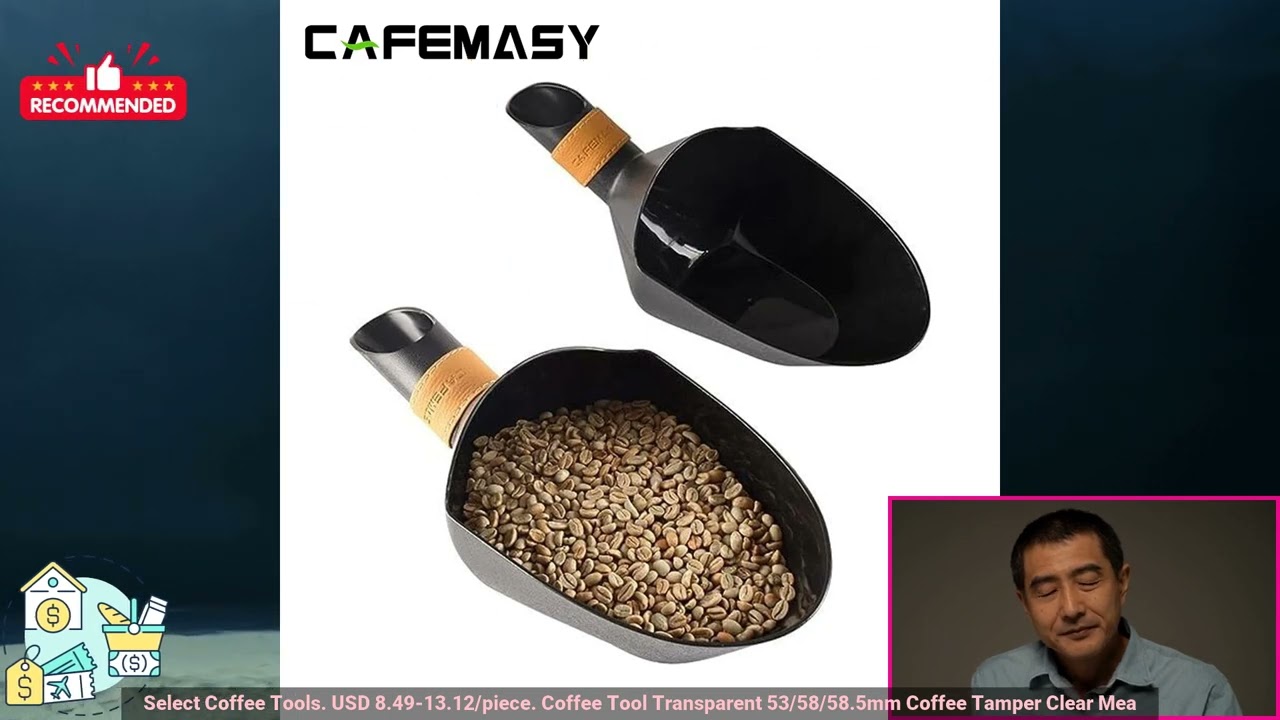 3256804443719585 CAFEMASY ABS Coffee Beans Scoops Shovel Large Capacity Durable Shovel