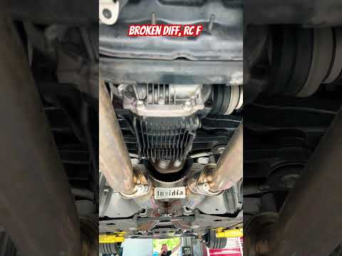 Broken Lexus differential… #repair #parts #expensive