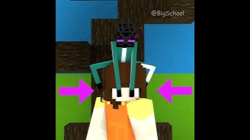 When Enderman Helps All Players Win The Squid Game Red Light Green Light |  Minecraft