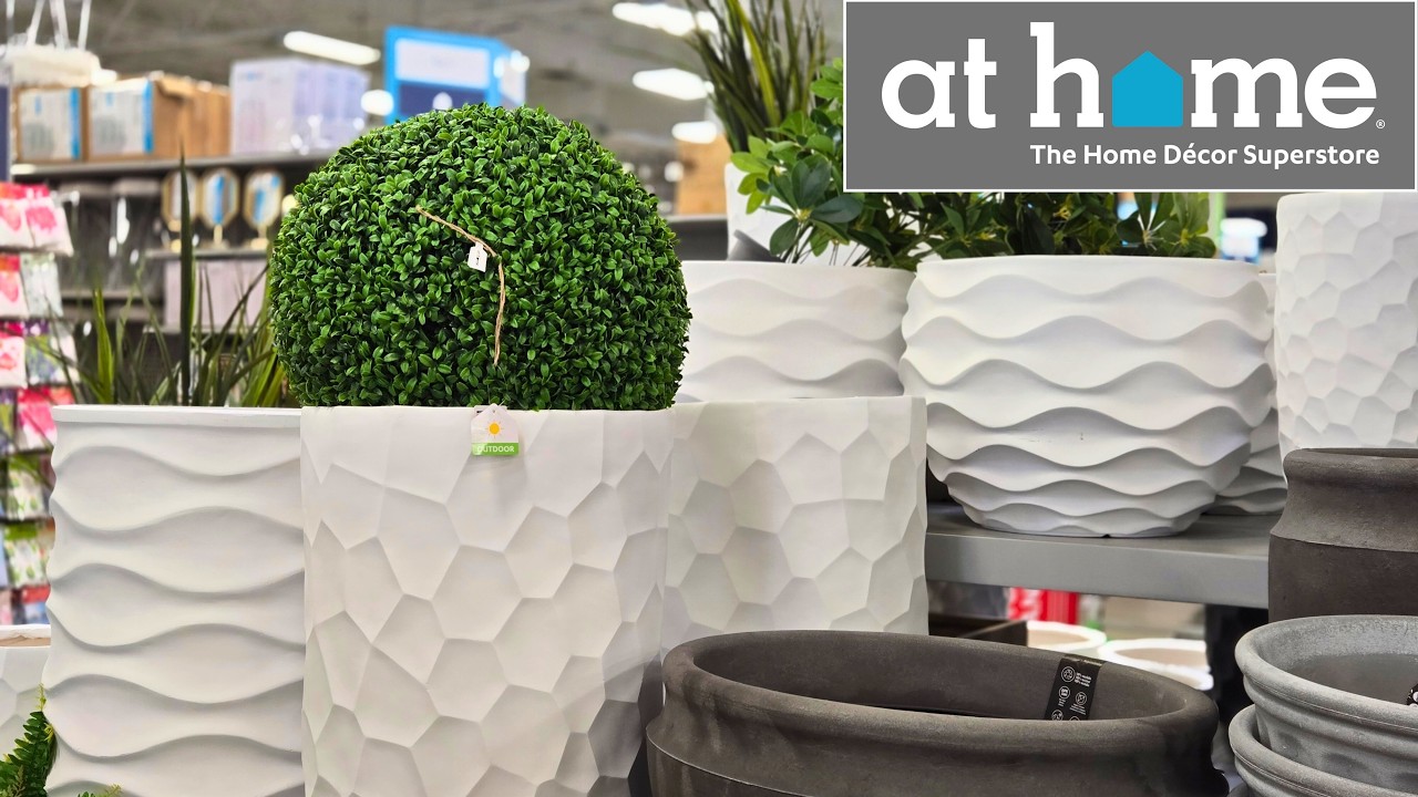 Shopping Garden Decor Items At Home Store Spring 2025