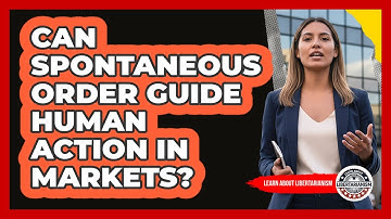 Can Spontaneous Order Guide Human Action In Markets?