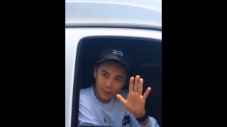 150702 Park Jung Min entering Army
