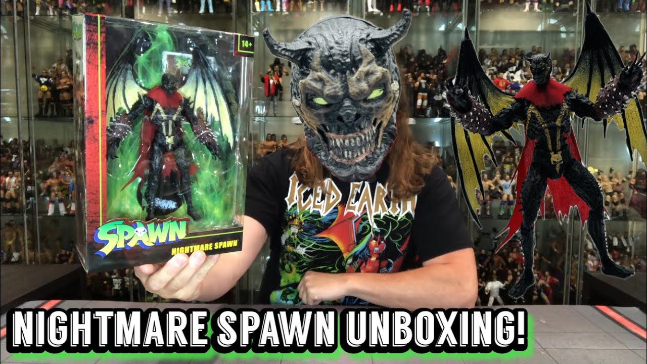 Nightmare Spawn McFarlane Toys Unboxing & Review! - YouTube