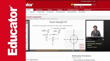 Pre-Calculus: Vectors and Parametric Equations