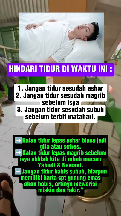 Hindari Watu Tidur ini yah