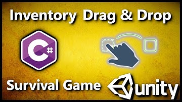 Unity 3D Survival Game: Inventory Drag & Drop C# #11