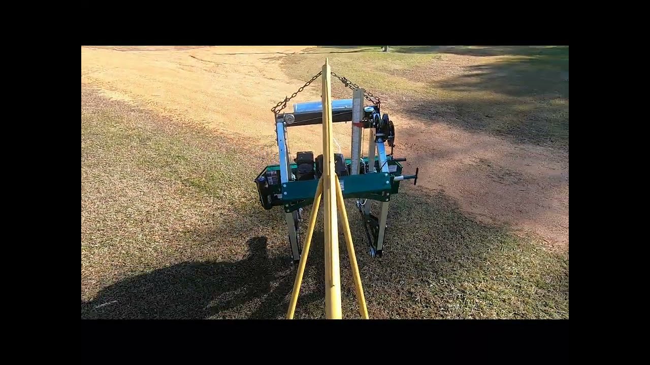 Woodland Mills HM122 Sawmill Setup YouTube