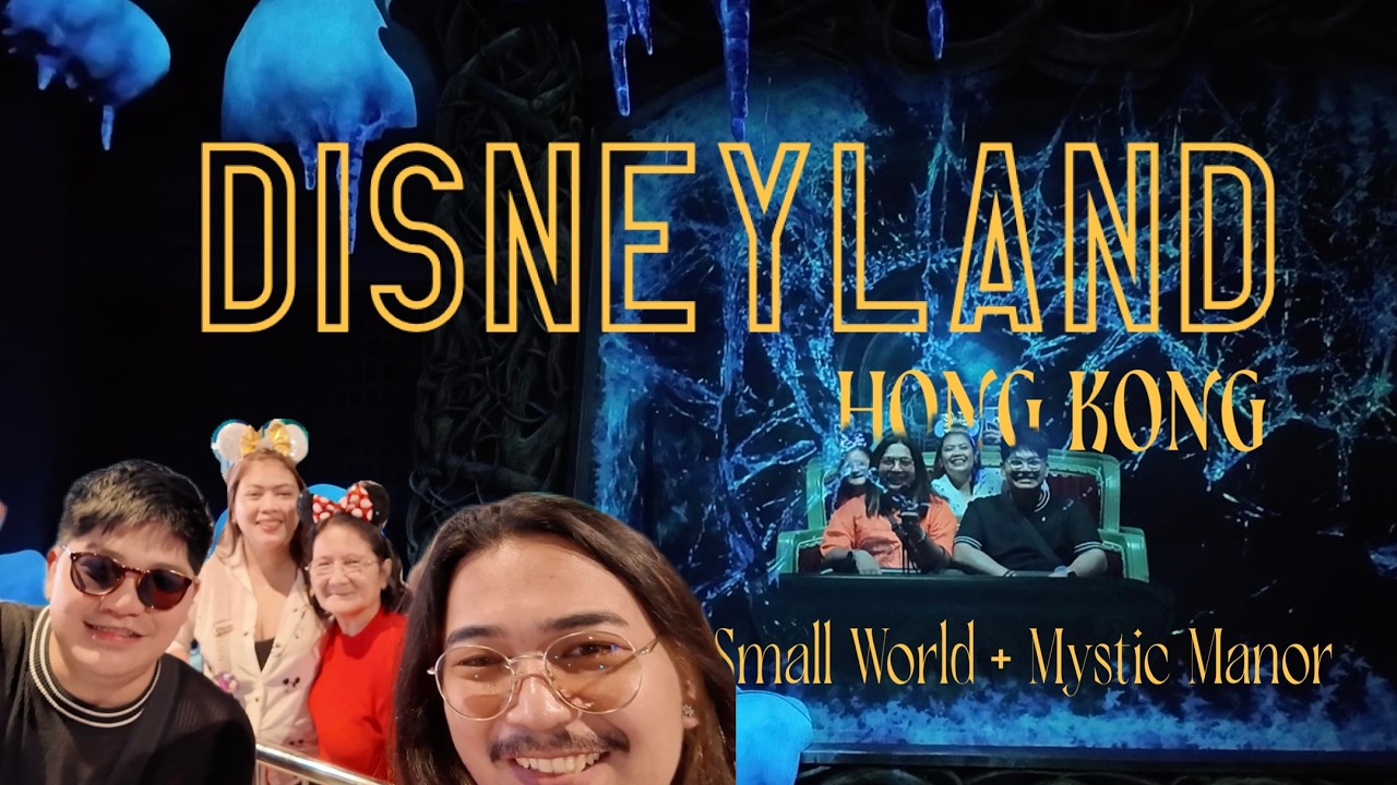 Hong Kong Disneyland 🎢 | It’s a Small World + Mystic Manor Ride Through POV | Off Course With You