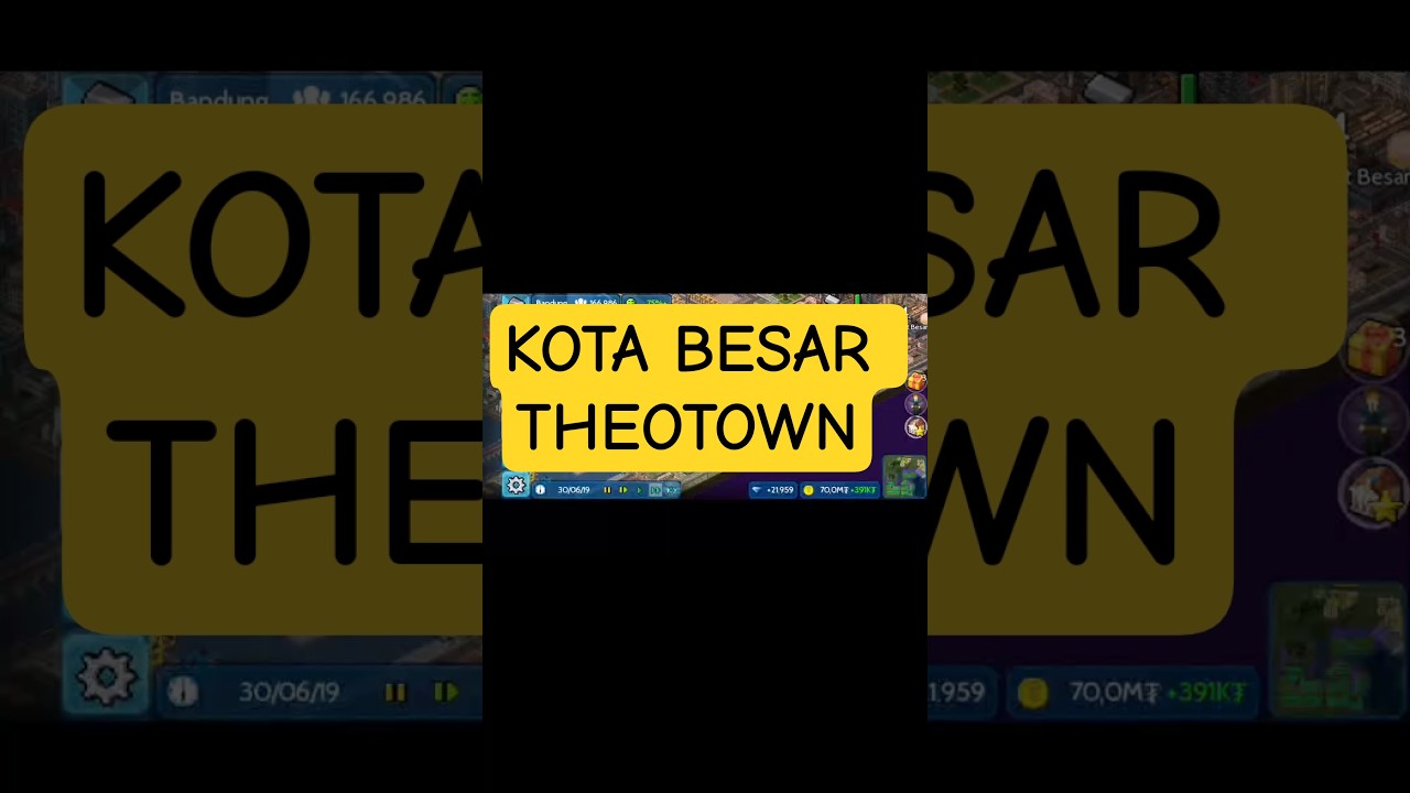 Kota Besar TheoTown #shorts