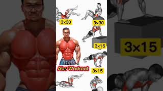 Abs Workout shorts bodybuilding