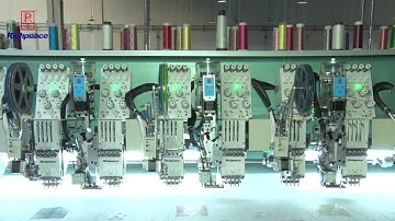 Richpeace Computerized Embroidery Machine with sequin and bead device