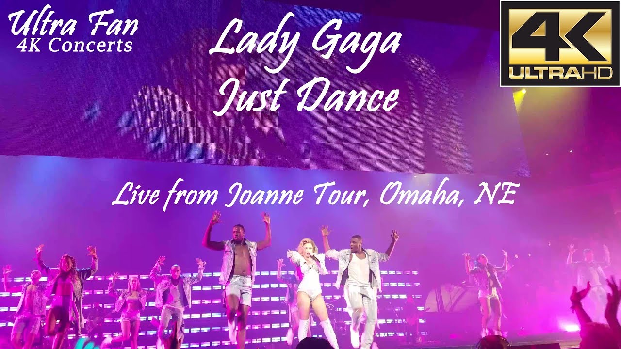 Lady Gaga Just Dance Live from Joanne Tour Omaha, NE