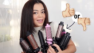 BATTLE Of VIRAL Heated Round Brushes  Which One Is Better?!