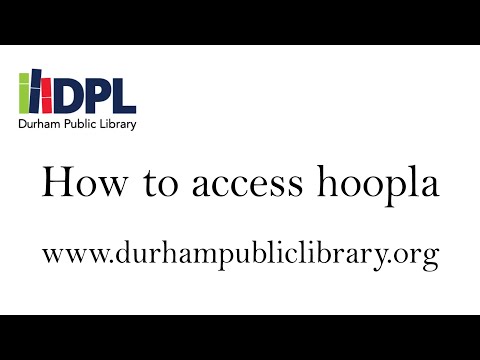 How to access Hoopla