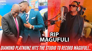 DIAMOND PLATNUMZ HITS THE STUDIO TO RECORD MAGUFULI TRIBUTE SONG WITH OTHER TZ ARTISTS!|BTG News