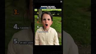 British accents #britain #british #accents #shorts