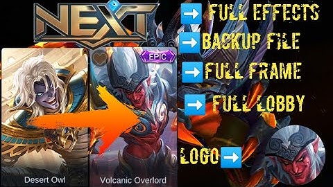 khufra normal skin into epic skin SCRIPT WITH BACKUP FILE PROJECT NEXT PATCH