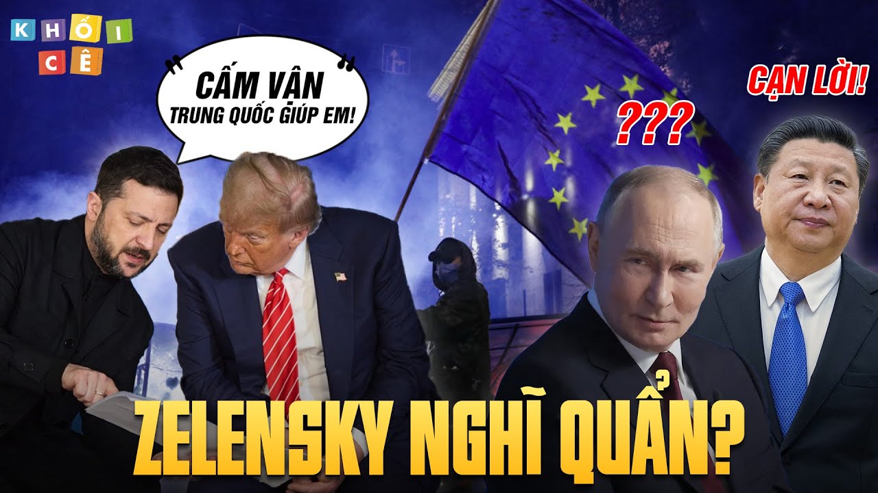 NGA TROLL EU ĐANG RỐI LOẠN GIỮA GIÁNG SINH | “CON CƯNG” ZELENSKY NGHĨ QUẨN CẤM VẬN CẢ TRUNG QUỐC