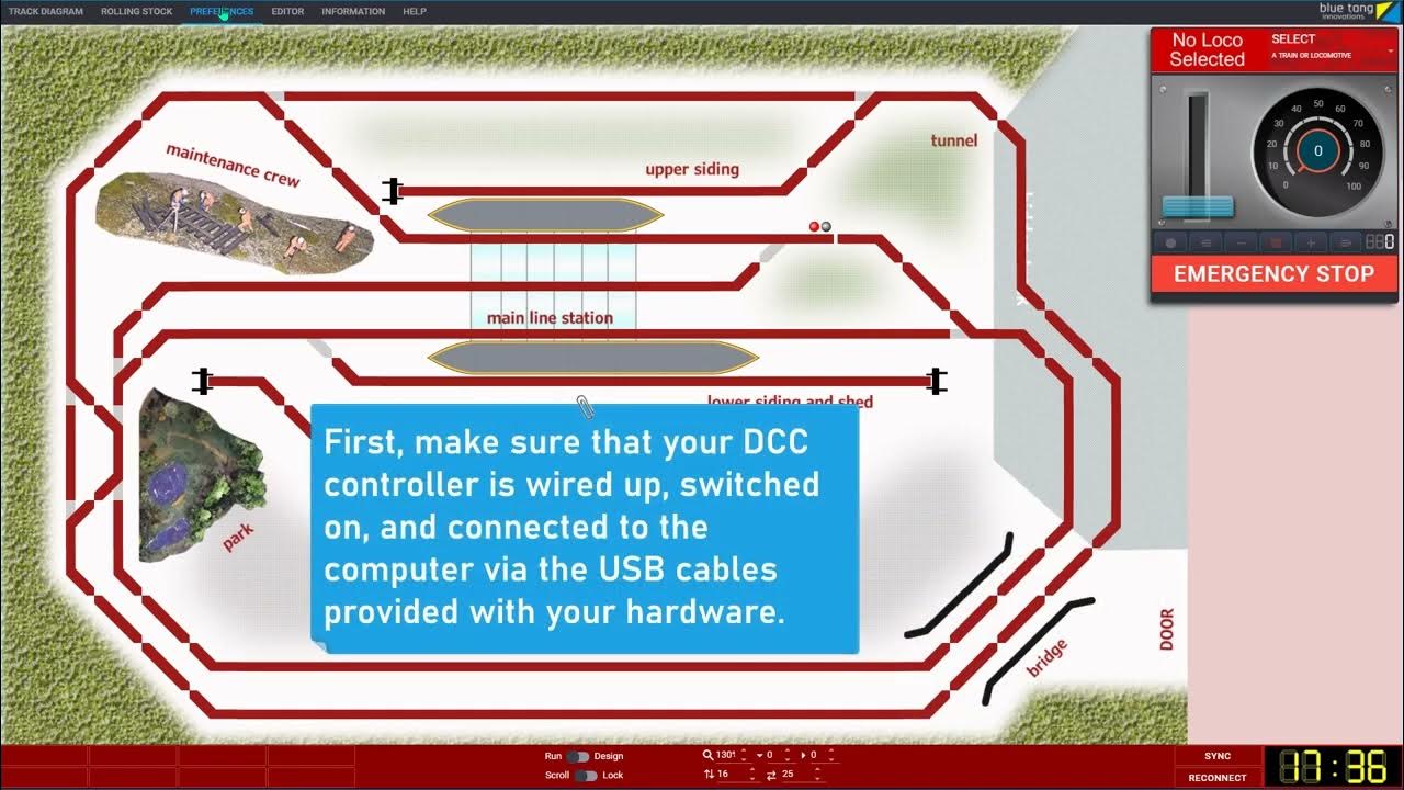 Big Bear Cross Platform DCC Model Rail Controller Software
