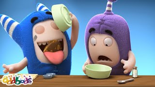 Eat and Run 🍴 | ODDBODS 😂 | Old MacDonald's Farm | Funny Cartoons for Kids