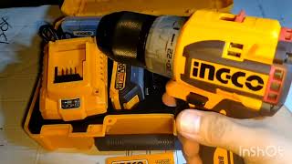 INGCO 20V Lithium-Ion Brushless Impact Drill CIDLI20508 ICPT