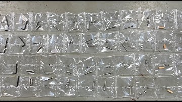 17B Automatic Hardware Combination Packaging Machine | Continuous Bagging & Sequential Coding (ABCD)