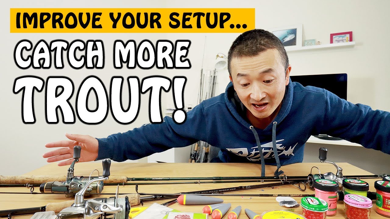 How To Improve Your Bait Fishing Setups and Catch More Trout Fishing with Rod YouTube