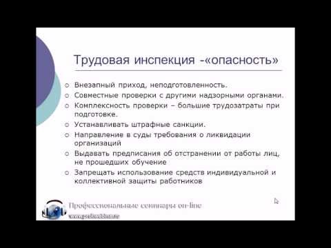 Польза и опасность трудовой инспекции