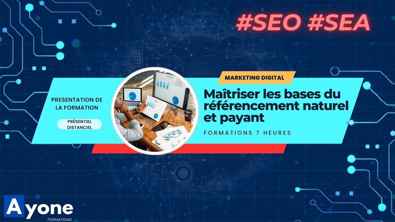 Maîtriser les bases du référencement naturel et payant #seo #sea # ...